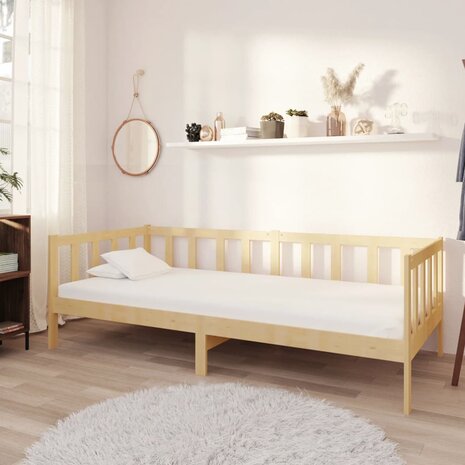 Slaapbank massief grenenhout 90x200 cm 8720286641361 1