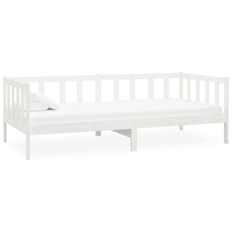 Bedbank massief grenenhout wit 90x200 cm 8720286641378 2