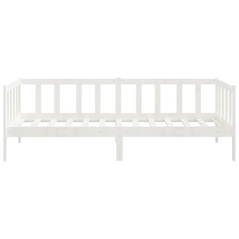 Bedbank massief grenenhout wit 90x200 cm 8720286641378 6