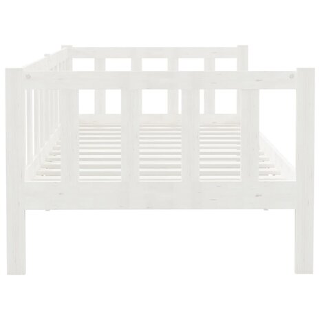 Bedbank massief grenenhout wit 90x200 cm 8720286641378 7