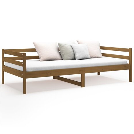 Slaapbank 90x190 cm massief grenenhout honingbruin 8720287133377 5