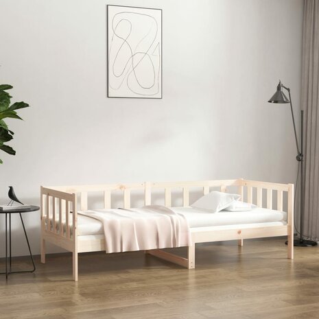 Slaapbank 90x190 cm massief grenenhout 8720287133445 1