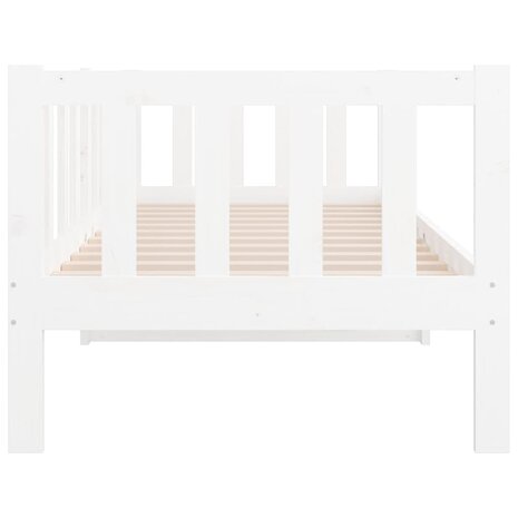 Slaapbank 90x190 cm massief grenenhout wit 8720287133452 9