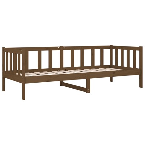 Slaapbank 80x200 cm massief grenenhout honingbruin 8720287133872 6