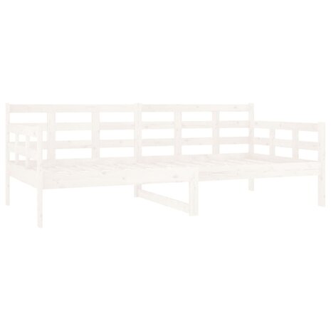 Slaapbank massief grenenhout wit 90x190 cm 8720287073468 7