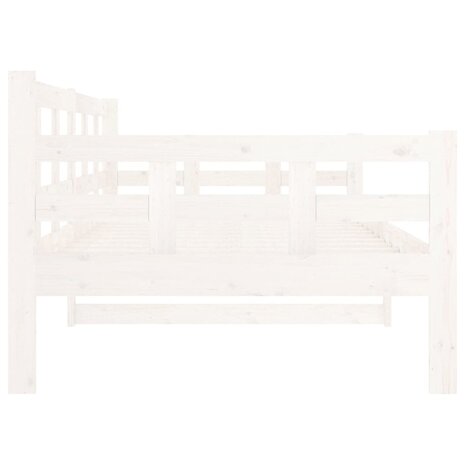 Slaapbank massief grenenhout wit 90x190 cm 8720287073468 9