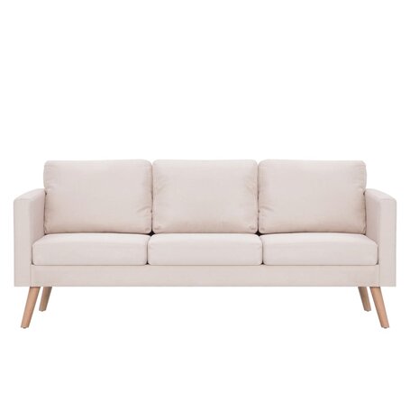 2-delig Bankstel stof crème 8719883666976 4