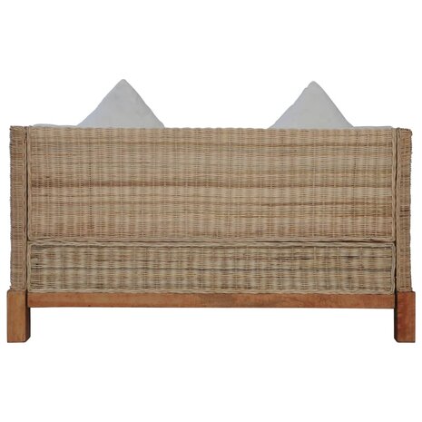 2-delig Bankstel met kussens natuurlijk rattan 8719883731513 4