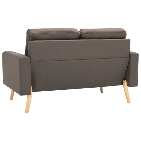 2-delig Bankstel stof taupe 8720286112700 4