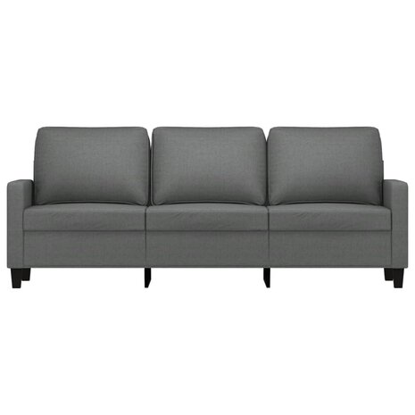 Driezitsbank 180 cm stof donkergrijs 8721012138988 3