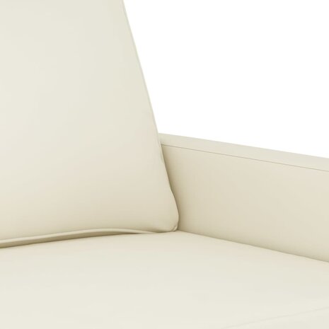 Driezitsbank 180 cm fluweel crèmekleurig 8721012139435 6