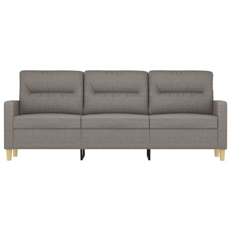 Driezitsbank 180 cm stof taupe 8721012139763 3