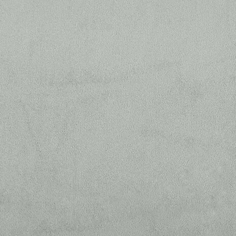 Driezitsbank fluweel lichtgrijs 8721012399716 8