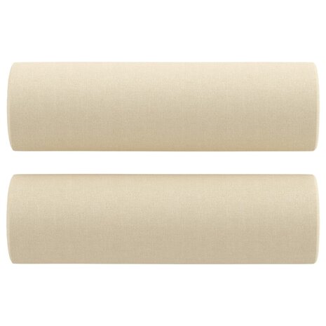 2-delige Loungeset met kussens stof crèmekleurig 8721012062597 5