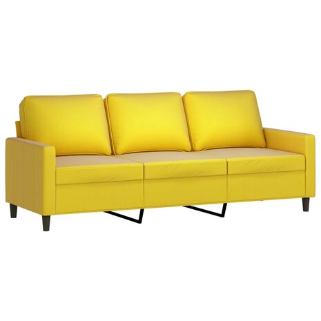 2-delige Loungeset met kussens fluweel geel 8721012064898 4