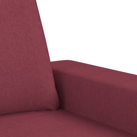 2-delige Loungeset stof wijnrood 8721012068551 5