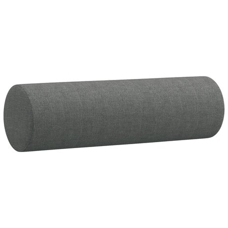 Tweezitsbank met sierkussens 120 cm stof donkergrijs 8721012057425 6