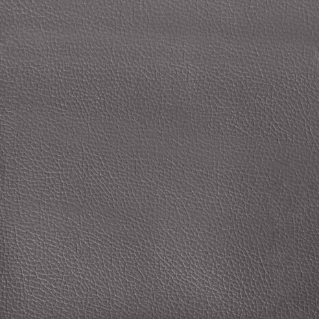 Tweezitsbank met sierkussens 140 cm kunstleer grijs 8721012057722 7