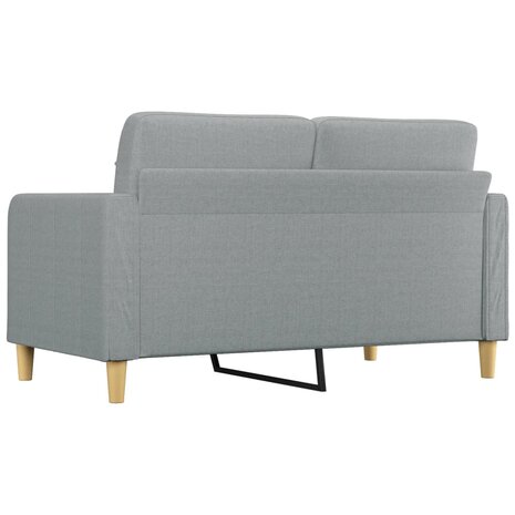 Tweezitsbank 140 cm stof lichtgrijs 8721012138179 5