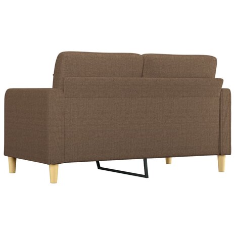 Tweezitsbank 140 cm stof bruin 8721012138209 5