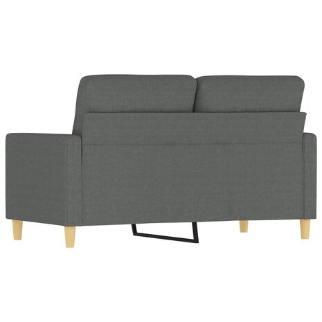 Tweezitsbank 120 cm stof donkergrijs 8721012139541 5