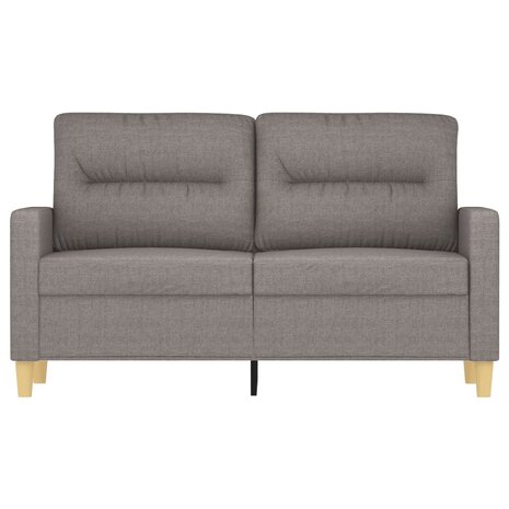 Tweezitsbank 120 cm stof taupe 8721012139602 3