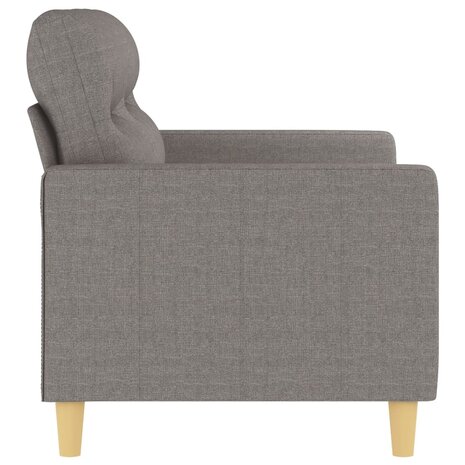 Tweezitsbank 120 cm stof taupe 8721012139602 4