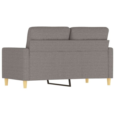 Tweezitsbank 120 cm stof taupe 8721012139602 5