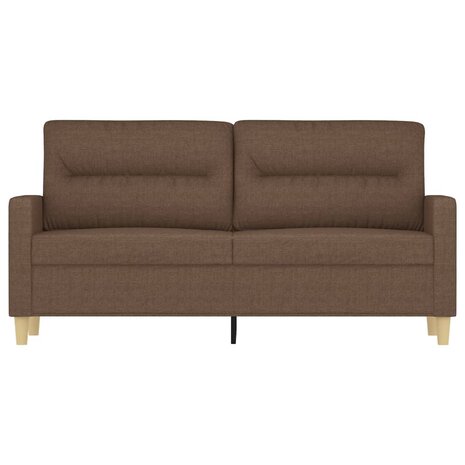 Tweezitsbank 140 cm stof bruin 8721012139640 3