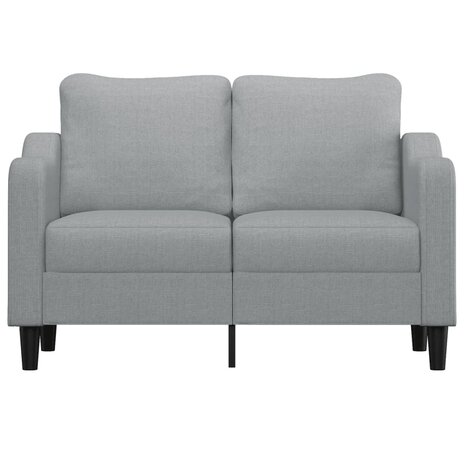 Tweezitsbank 120 cm stof lichtgrijs 8721012140776 3