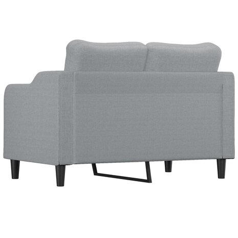 Tweezitsbank 120 cm stof lichtgrijs 8721012140776 5