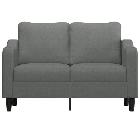 Tweezitsbank 120 cm stof donkergrijs 8721012140783 3