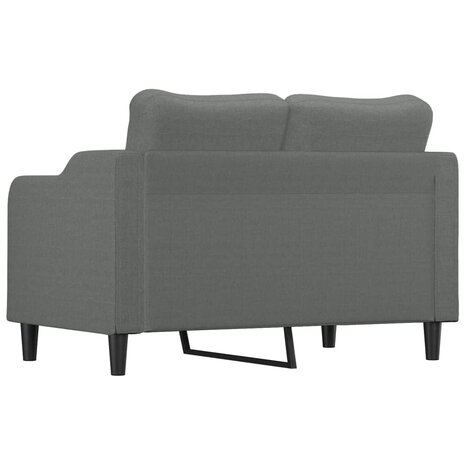Tweezitsbank 120 cm stof donkergrijs 8721012140783 5