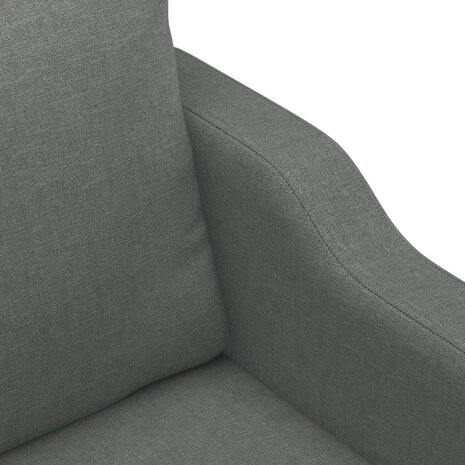 Tweezitsbank 120 cm stof donkergrijs 8721012140783 6