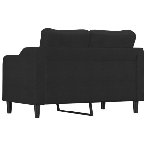 Tweezitsbank 120 cm stof zwart 8721012140813 5