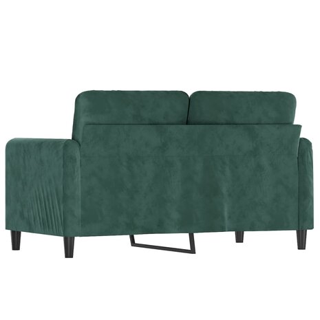 Tweezitsbank 120 cm fluweel donkergroen 8721012141605 5