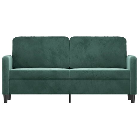 Tweezitsbank 140 cm fluweel donkergroen 8721012141704 3