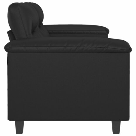Tweezitsbank 120 cm kunstleer zwart 8721012136632 4