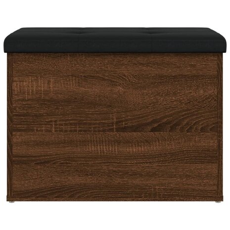 Opbergbankje 62x42x45 cm bewerkt hout bruineikenkleurig 8721012162495 5