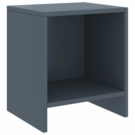 Nachtkastje 35x30x40 cm massief grenenhout lichtgrijs 8720286230787 1