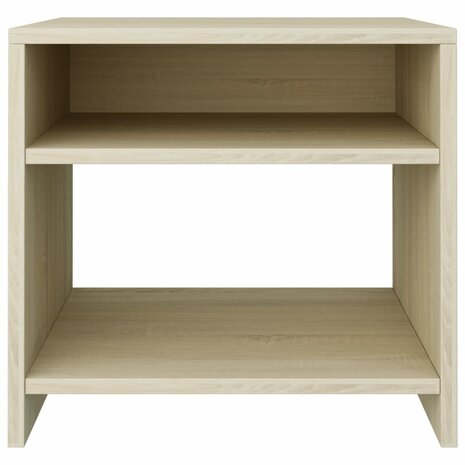 Nachtkastje 40x30x40 cm bewerkt hout sonoma eikenkleurig 8719883671765 4