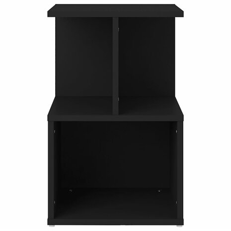 Nachtkastje 35x35x55 cm bewerkt hout zwart 8720286558546 4