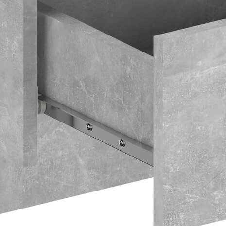 Nachtkastje wandgemonteerd betongrijs 8720286963906 7