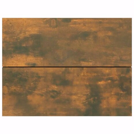 Nachtkastje 40x30x30 cm bewerkt hout gerookt eikenkleurig 8720286976166 5