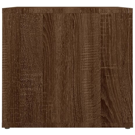 Nachtkastje 41x40x36 cm bewerkt hout bruineikenkleurig 8720845667160 6