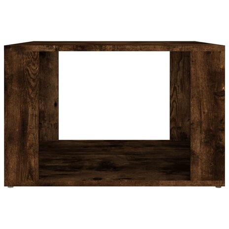 Nachtkastje 57x55x36 cm bewerkt hout gerookt eikenkleurig 8720845667221 5