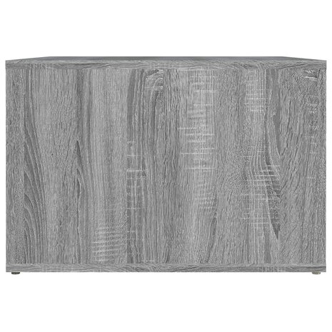 Nachtkastje 57x55x36 cm bewerkt hout grijs sonoma eikenkleurig 8720845667238 6