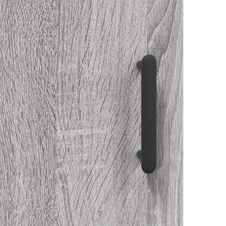 Nachtkastje 40x40x50 cm bewerkt hout grijs sonoma eikenkleurig 8720845911713 10