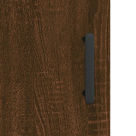 Nachtkastje 40x40x50 cm bewerkt hout bruin eikenkleur 8720845911737 10