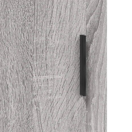 Nachtkastje 40x40x50 cm bewerkt hout grijs sonoma eikenkleurig 8720845911874 10